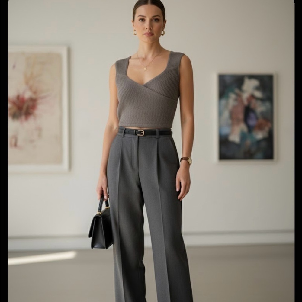 Abercrombie & Fitch LuxeLoft Wrap Tank